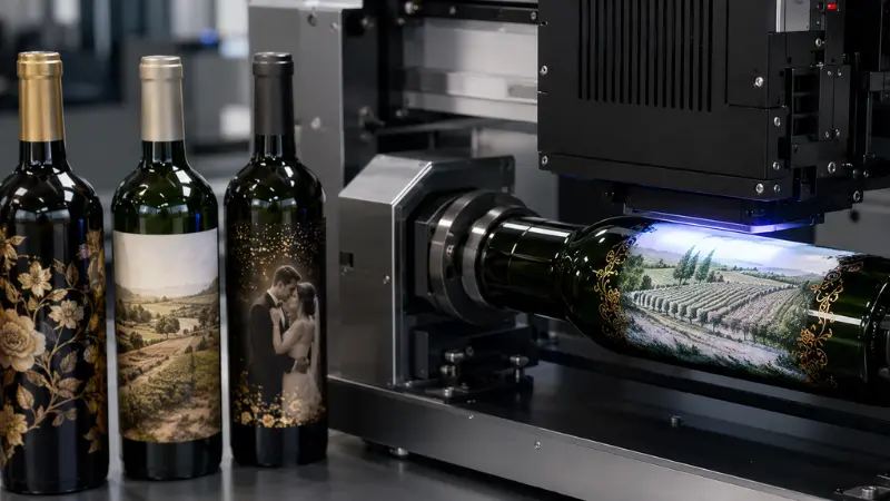 Como escolher uma máquina de impressão de garrafas de vinho: um guia do comprador 2026